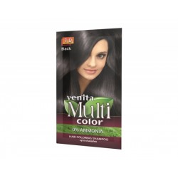 Multi Color - Hair Coloring Shampoo 1.0 čierna